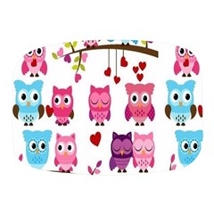 Owl Pattern Mini Square Pill Box by Salman4z