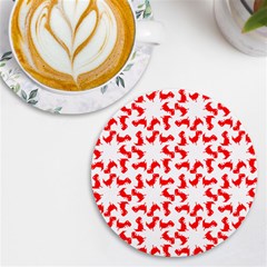 Lonely T-rex Dinosaur Dinosaur Game Pattern Uv Print Round Tile Coaster by Ravend