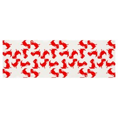 Lonely T-rex Dinosaur Dinosaur Game Pattern Banner and Sign 12  x 4 