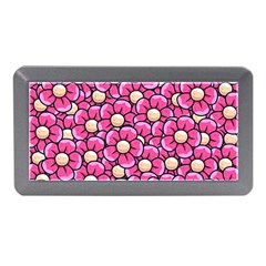 Pattern Scrapbooking Flowers Bloom Decorative Memory Card Reader (mini) by Ravend