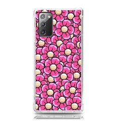 Pattern Scrapbooking Flowers Bloom Decorative Samsung Galaxy Note 20 Tpu Uv Case by Ravend