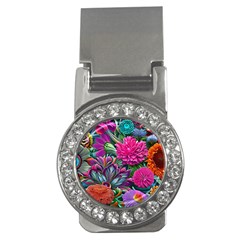 Flowers Nature Spring Blossom Flora Petals Art Money Clips (cz)  by Ravend