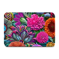 Flowers Nature Spring Blossom Flora Petals Art Plate Mats by Ravend