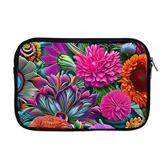 Flowers Nature Spring Blossom Flora Petals Art Apple Macbook Pro 17  Zipper Case by Ravend