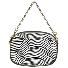 Black And White Cartoon Coloring Chain Purse (two Sides) by Ravend