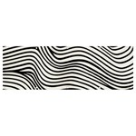 Black And White Cartoon Coloring Banner and Sign 12  x 4  Front