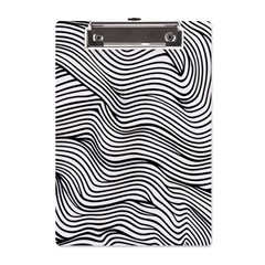 Black And White Cartoon Coloring A5 Acrylic Clipboard by Ravend