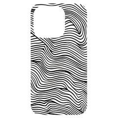 Black And White Cartoon Coloring Iphone 14 Pro Black Uv Print Case by Ravend