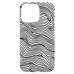 Black And White Cartoon Coloring Iphone 14 Pro Max Black Uv Print Case