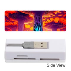 Sci-fi Fantasy Art Painting Colorful Pattern Memory Card Reader (stick) by Ravend