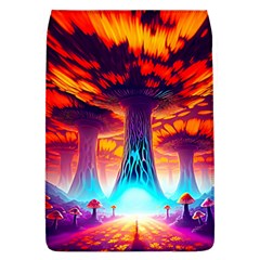 Sci-fi Fantasy Art Painting Colorful Pattern Removable Flap Cover (l) by Ravend