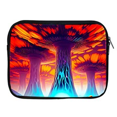 Sci-fi Fantasy Art Painting Colorful Pattern Apple Ipad 2/3/4 Zipper Cases by Ravend