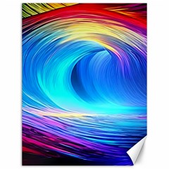 Art Fantasy Painting Colorful Pattern Design Canvas 12  X 16  by Ravend