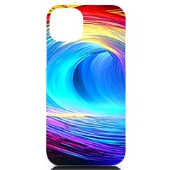 Art Fantasy Painting Colorful Pattern Design Iphone 14 Plus Black Uv Print Case by Ravend