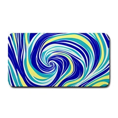 Pattern Design Swirl Watercolor Art Medium Bar Mat by Ravend