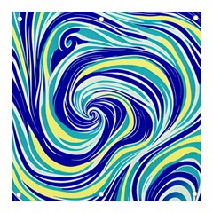 Pattern Design Swirl Watercolor Art Banner And Sign 3  X 3 