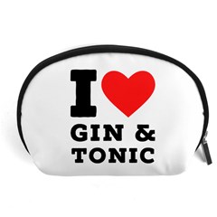 I Love Gin And Tonic Accessory Pouch (large) by ilovewhateva