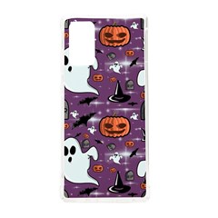 Pumpkin Ghost Witch Hat Halloween Sketch Holiday Samsung Galaxy Note 20 Tpu Uv Case by Ravend