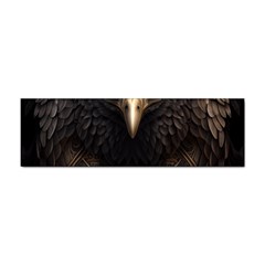 Eagle Ornate Pattern Feather Texture Sticker (bumper) by Ravend