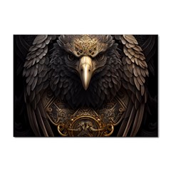 Eagle Ornate Pattern Feather Texture Sticker A4 (100 Pack) by Ravend