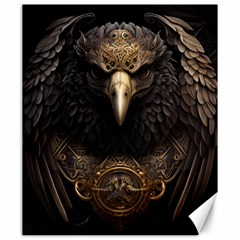 Eagle Ornate Pattern Feather Texture Canvas 20  X 24  by Ravend