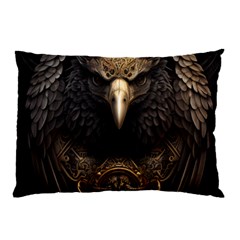 Eagle Ornate Pattern Feather Texture Pillow Case