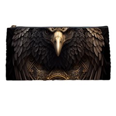 Eagle Ornate Pattern Feather Texture Pencil Case by Ravend