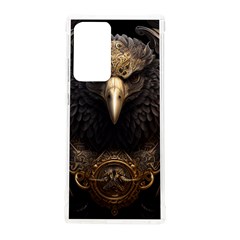 Eagle Ornate Pattern Feather Texture Samsung Galaxy Note 20 Ultra Tpu Uv Case by Ravend