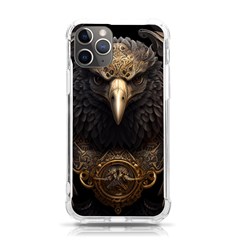 Eagle Ornate Pattern Feather Texture Iphone 11 Pro 5 8 Inch Tpu Uv Print Case by Ravend