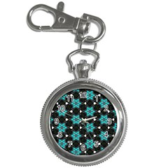 Pattern Design Scrapbooking Colorful Stars Key Chain Watches by Ravend