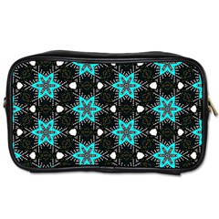 Pattern Design Scrapbooking Colorful Stars Toiletries Bag (one Side) by Ravend