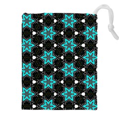 Pattern Design Scrapbooking Colorful Stars Drawstring Pouch (4xl) by Ravend