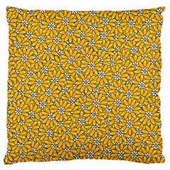 Flowers Bloom Art Colorful Artwork Design Pattern Standard Premium Plush Fleece Cushion Case (one Side) by Ravend