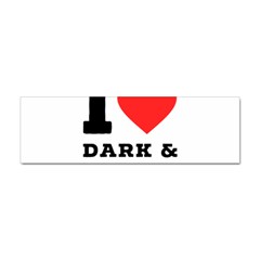 I Love Dark And Storm Sticker Bumper (10 Pack) by ilovewhateva