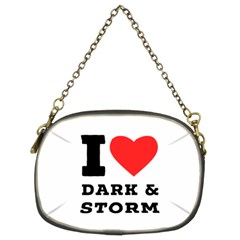 I Love Dark And Storm Chain Purse (two Sides) by ilovewhateva