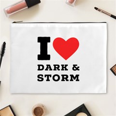 I Love Dark And Storm Cosmetic Bag (xl) by ilovewhateva