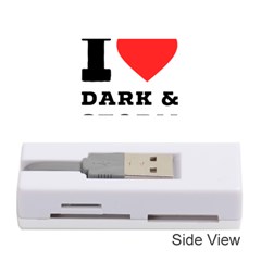 I Love Dark And Storm Memory Card Reader (stick) by ilovewhateva