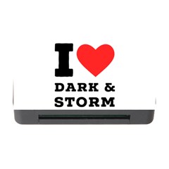 I Love Dark And Storm Memory Card Reader With Cf by ilovewhateva