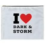 I love dark and storm Cosmetic Bag (XXXL) Front