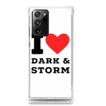 I love dark and storm Samsung Galaxy Note 20 Ultra TPU UV Case Front