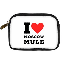 I Love Moscow Mule Digital Camera Leather Case by ilovewhateva