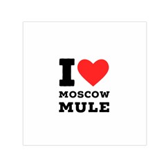 I Love Moscow Mule Square Satin Scarf (30  X 30 ) by ilovewhateva