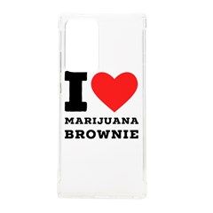 I Love Marijuana Brownie Samsung Galaxy Note 20 Ultra Tpu Uv Case by ilovewhateva