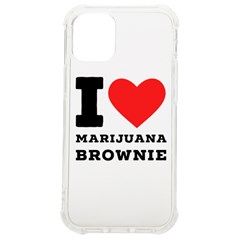 I Love Marijuana Brownie Iphone 12 Mini Tpu Uv Print Case	 by ilovewhateva