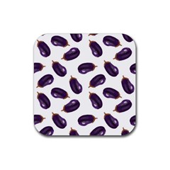 Eggplant Rubber Coaster (square) by SychEva