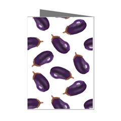 Eggplant Mini Greeting Cards (pkg Of 8)