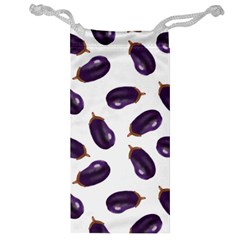 Eggplant Jewelry Bag by SychEva