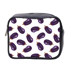 Eggplant Mini Toiletries Bag (two Sides)