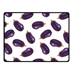 Eggplant Fleece Blanket (small) by SychEva