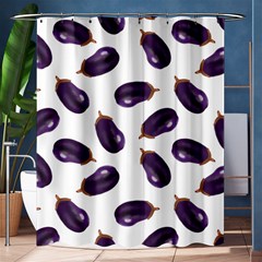 Eggplant Shower Curtain 60  X 72  (medium)  by SychEva